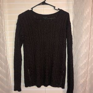 Deep eggplant American Eagle sweater